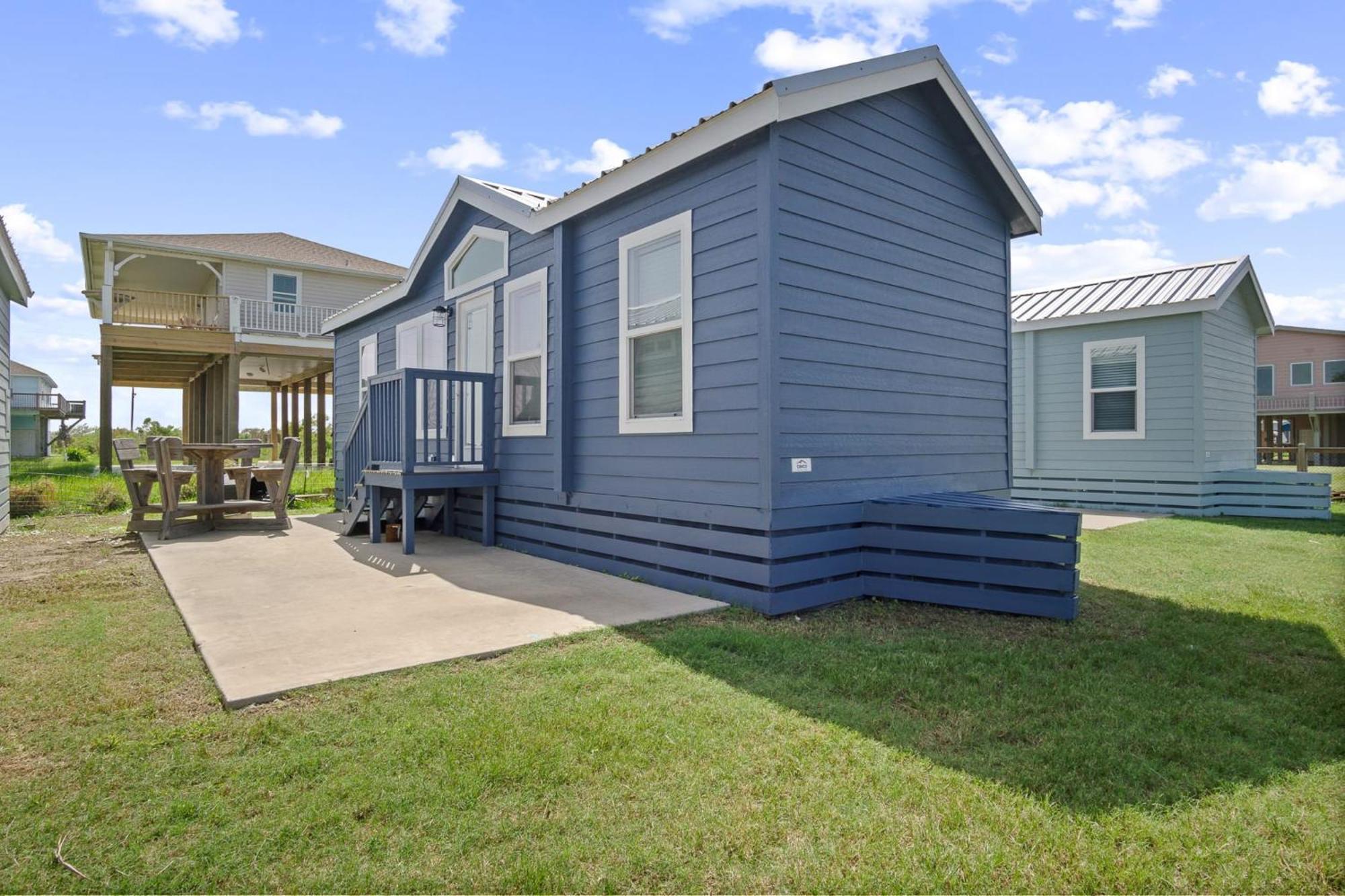 Tiny Home- Brand New At Crystal Beach Bolivar Peninsula المظهر الخارجي الصورة